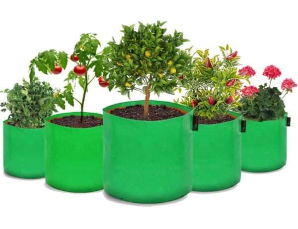 HDPE 12x12 Grow Bags for Home Gardening