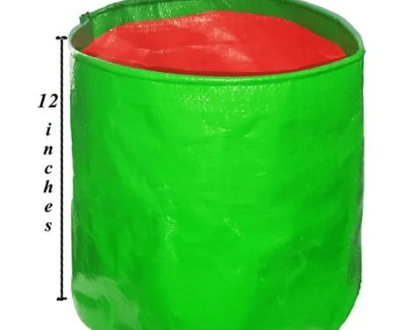 HDPE 12x12 Grow Bags for Home Gardening